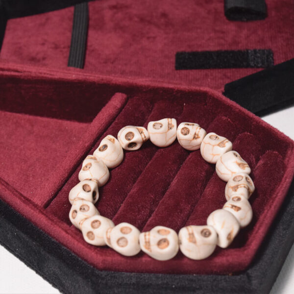 Voodoo Skull Bead Bracelet